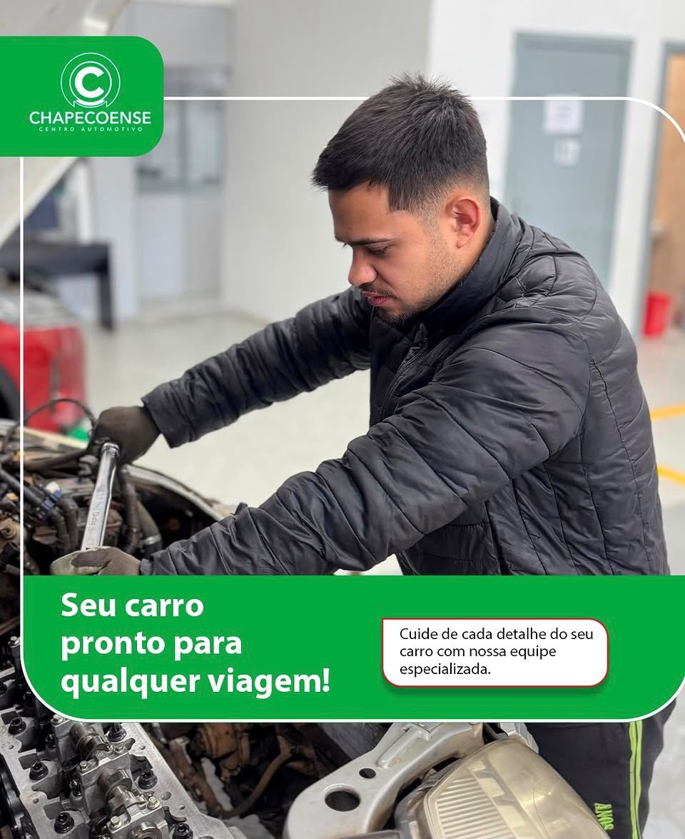 Equipe especializada da Chapecoense Centro Automotivo